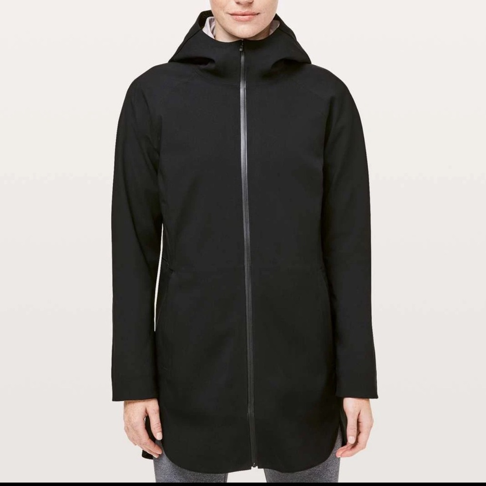 Lululemon Black Glyde Along Softshell Jacket 6